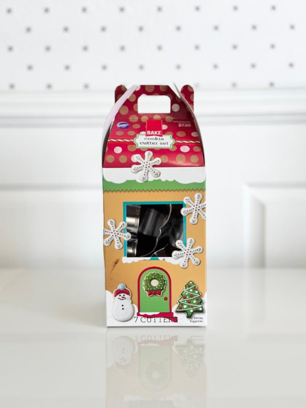 Wilton Christmas Holiday Cookie Cutter Set of 7 - Brand New